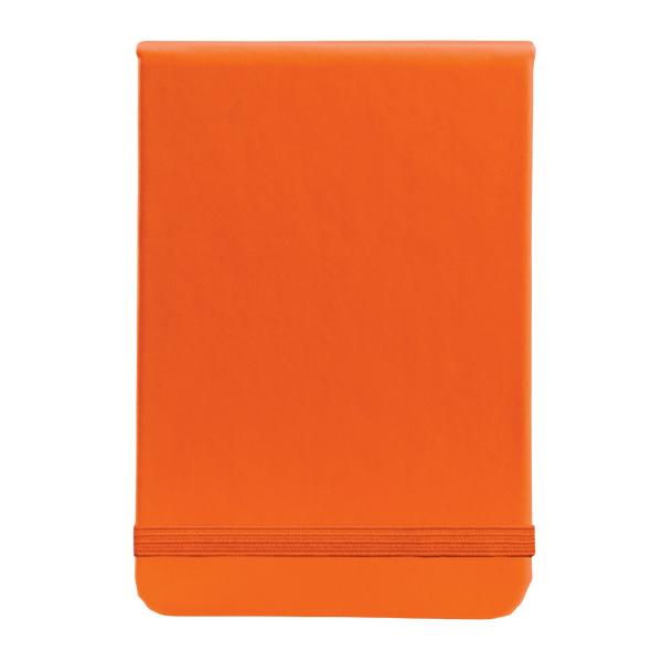 Reporter Notizbuch / DIN A6 / 160 S. / liniert / PU Hardcover / Farbe: orange