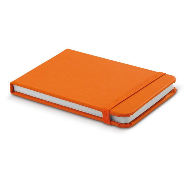 Reporter Notizbuch / DIN A6 / 160 S. / liniert / PU Hardcover / Farbe: orange