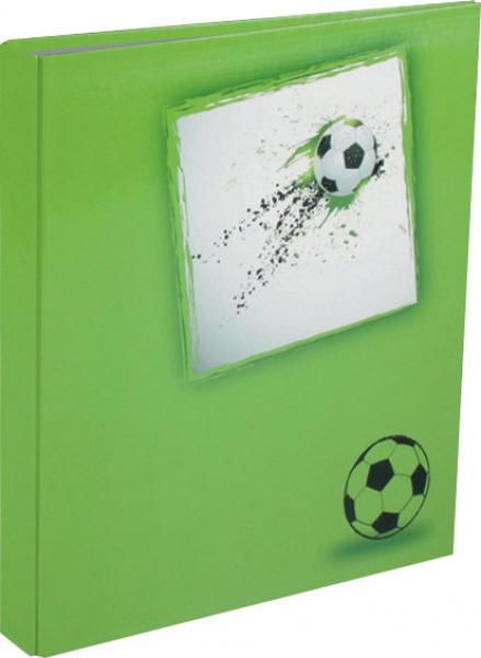 Ringbuch / DIN A5 / 2-Ringmechanik / 30mm breit / mit Fußballmotiv