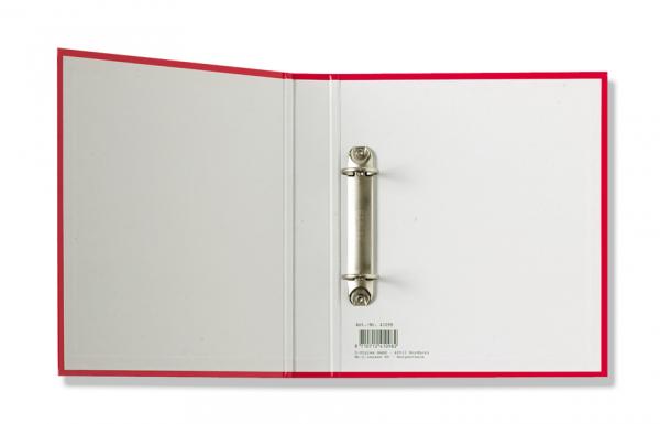 Ringbuch DIN A5 Ordner 2-Ringmechanik weiß