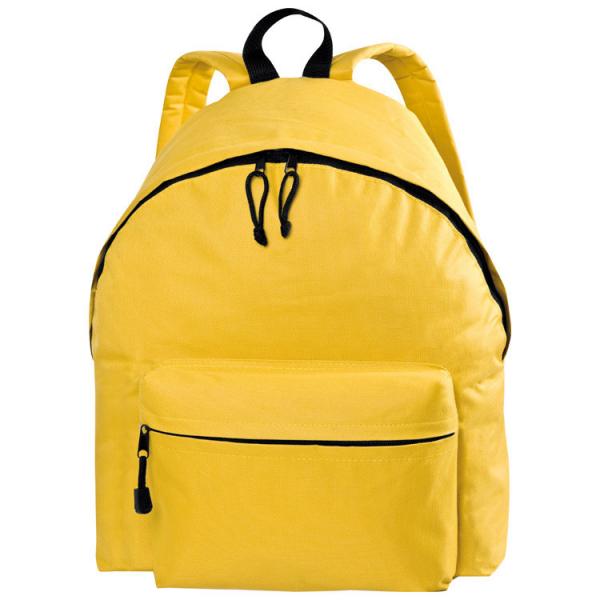 Rucksack aus Polyester / Farbe: gelb