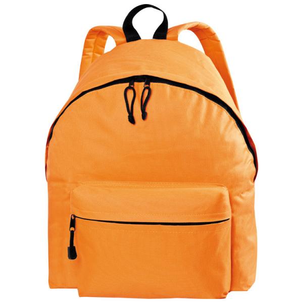 Rucksack aus Polyester / Farbe: orange