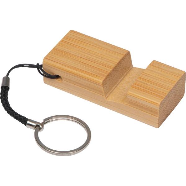 Schlüsselanhänger "Bambushandyhalter" mit Gravur