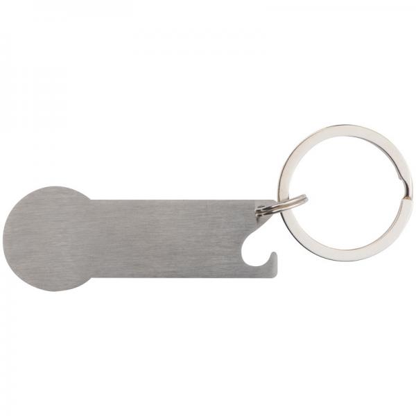 Schlüsselanhänger mit Gravur / mit Einkaufschip,Flaschenöffner und Schlüsselring