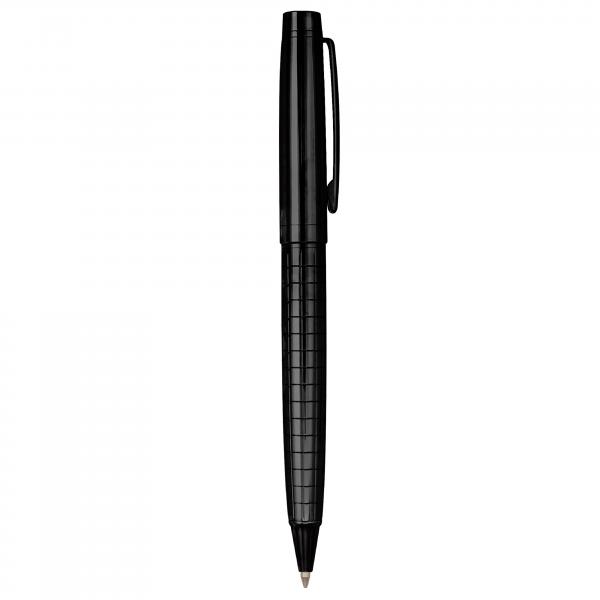 Schreibset / bestehend aus Kugelschreiber + Rollerball / Farbe: schwarz