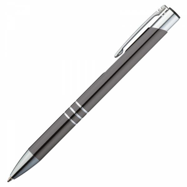 Schreibset mit Gravur / Touchpen Kugelschreiber + Kugelschreiber / anthrazit