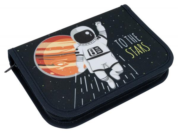 Schüleretui / Federtasche / Federmappe / 50teilig gefüllt / "To the Stars"