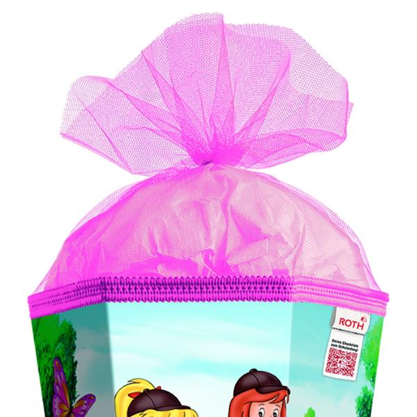 Schultüte / Zuckertüte / 85cm / eckig / "Bibi & Tina Pferdefreunde"