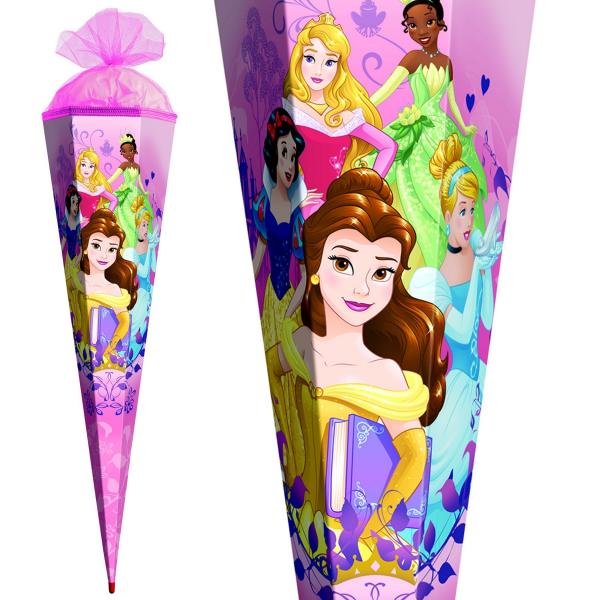 Schultüte / Zuckertüte / 85cm / eckig / "Disney Princess"