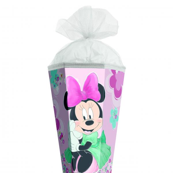Schultüte / Zuckertüte / 85cm / eckig / "Minnie Maus"