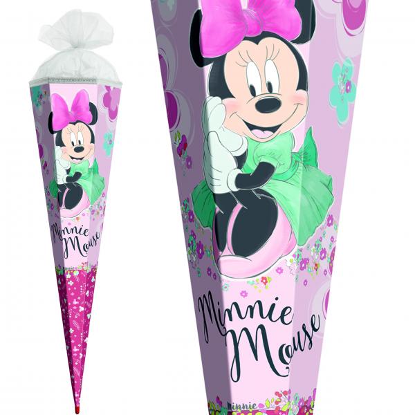 Schultüte / Zuckertüte / 85cm / eckig / "Minnie Maus"