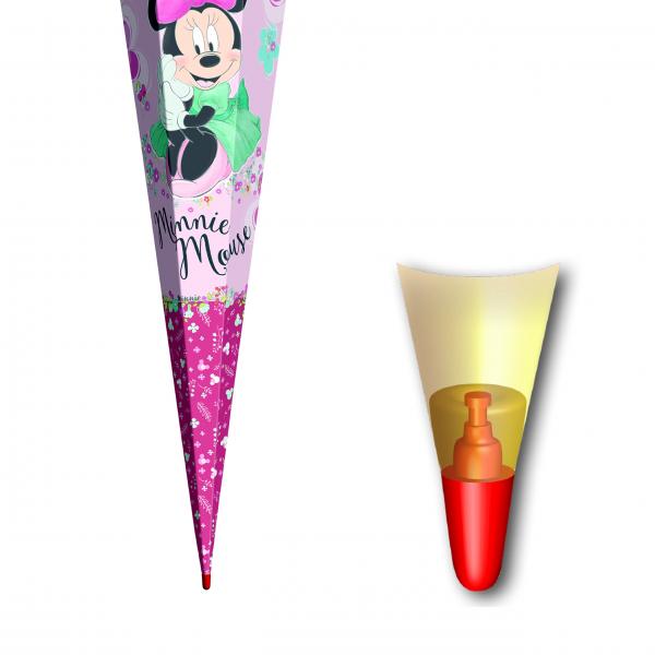 Schultüte / Zuckertüte / 85cm / eckig / "Minnie Maus"