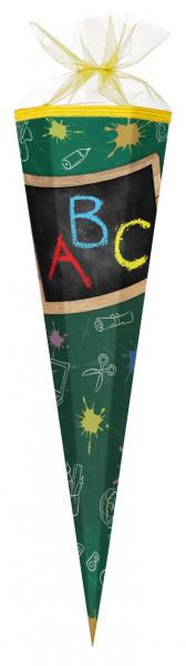 Schultüte / Zuckertüte / 85cm / eckig / "Schulanfang"