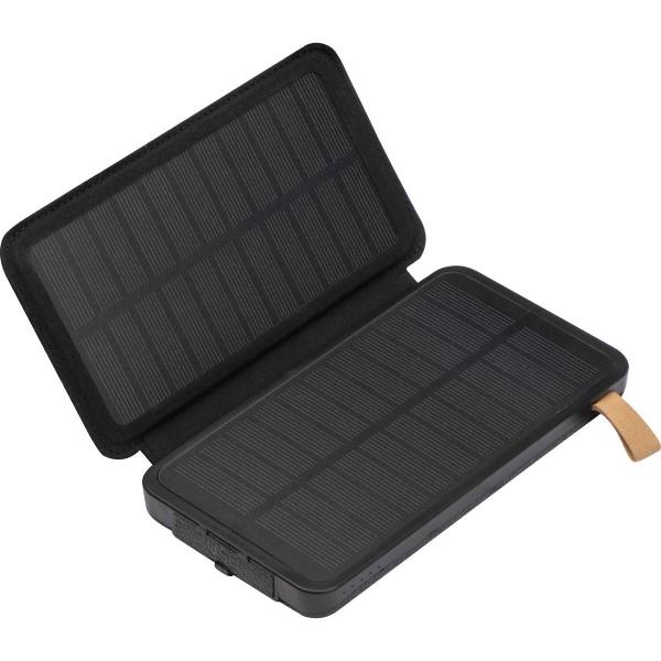 Solar Powerbank mit zwei Solarplatten / mit 8.000 mAh Leistung