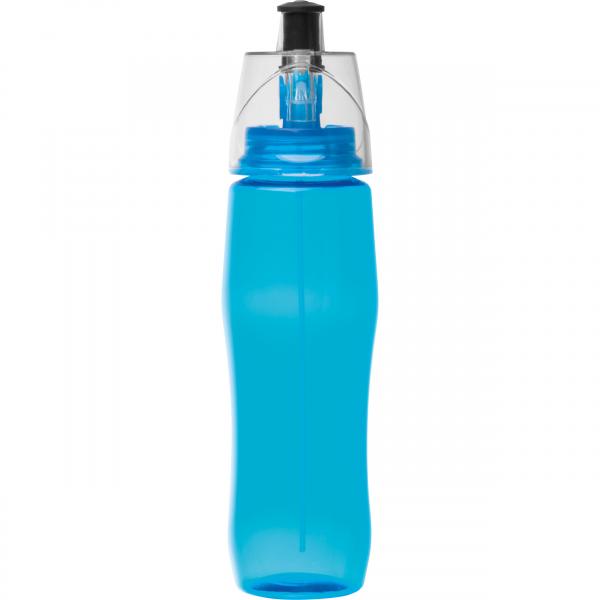 Sporttrinkflasche mit Sprayfunktion / 700ml / Farbe: hellblau