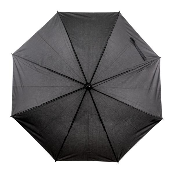 Stockschirm "Soft-Touch-Designgriff" / Regenschirm / Ø100x88cm / Farbe: schwarz