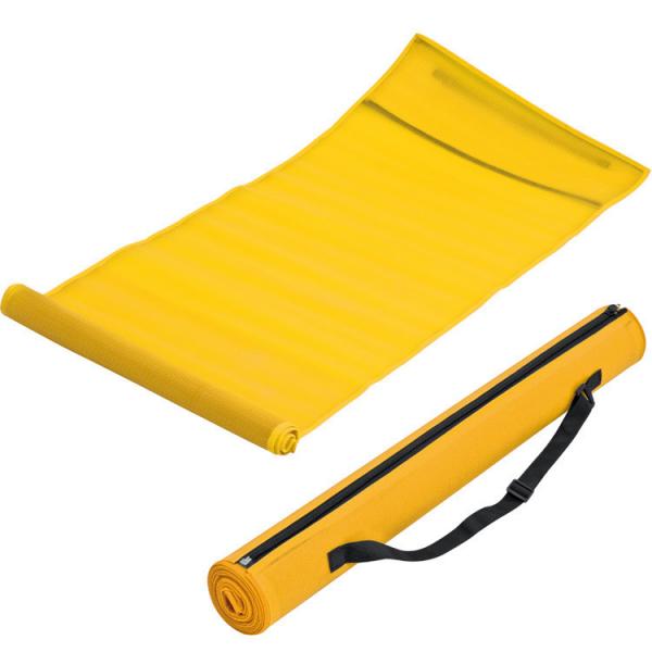Strandmatte / Größe: 180 x 60 cm / Farbe: gelb