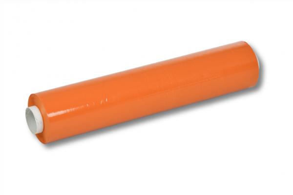 Stretchfolie / 500mm x 300m / 23my / Farbe: orange