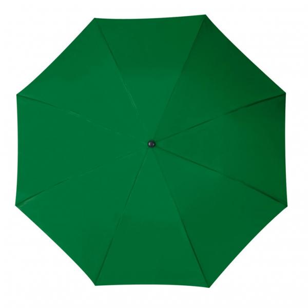 Taschen-Regenschirm / mit Schutzhülle / Farbe: dunkelgrün