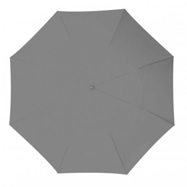 Taschen-Regenschirm / mit Schutzhülle / Farbe: grau/silbergrau
