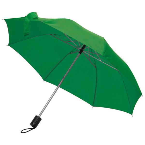 Taschen-Regenschirm / mit Schutzhülle / Farbe: grün
