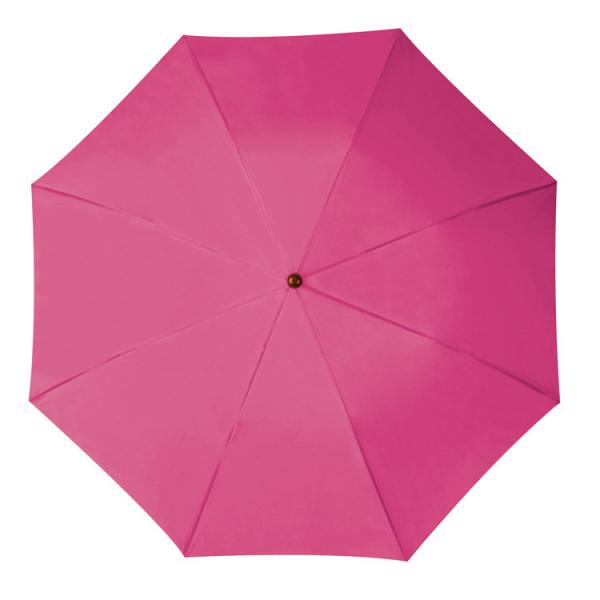 Taschen-Regenschirm / mit Schutzhülle / Farbe: pink