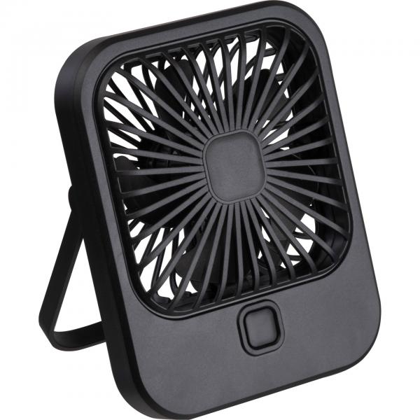 Tischventilator / mit Akku / Farbe: schwarz