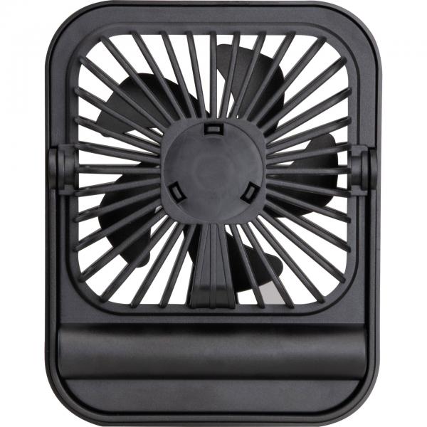 Tischventilator / mit Akku / Farbe: schwarz