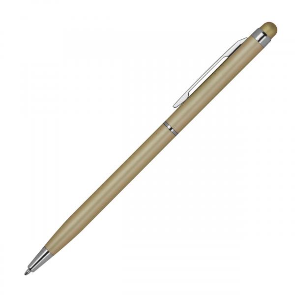 Touchpen Kugelschreiber / schlankes design / Farbe: gold