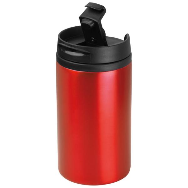 Trinkbecher mit Namensgravur - 250 ml - Farbe: rot