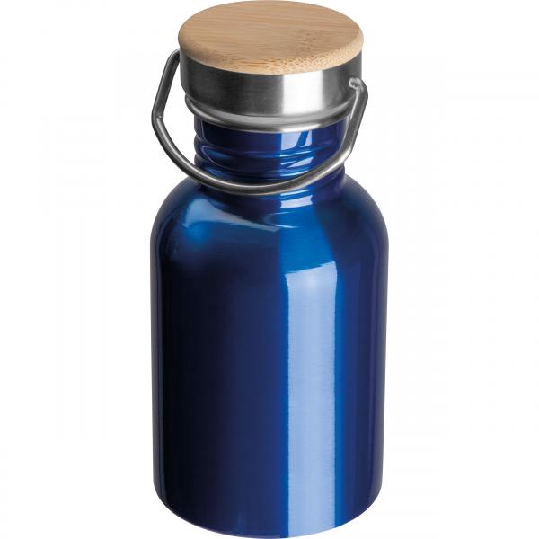 Trinkflasche / aus Edelstahl / 300ml / Farbe: blau