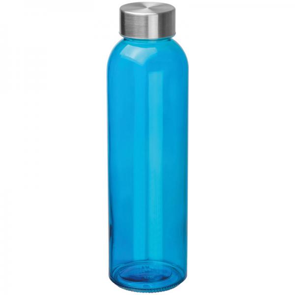 Trinkflasche / aus Glas / Füllmenge: 500ml / Farbe: blau