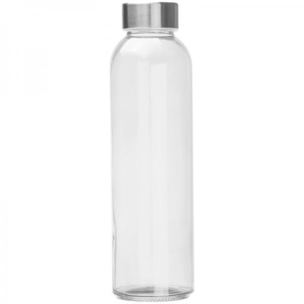 Trinkflasche / aus Glas / Füllmenge: 500ml / Farbe: transparent klar