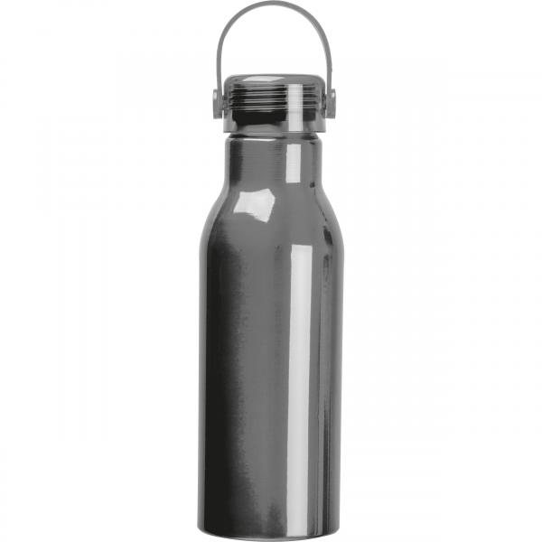 Trinkflasche aus recyceltem Aluminium mit Gravur / 750ml / Farbe: anthrazit