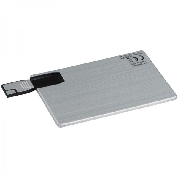 USB-Stick mit Namensgravur - USB Karte - 4GB - aus Metall