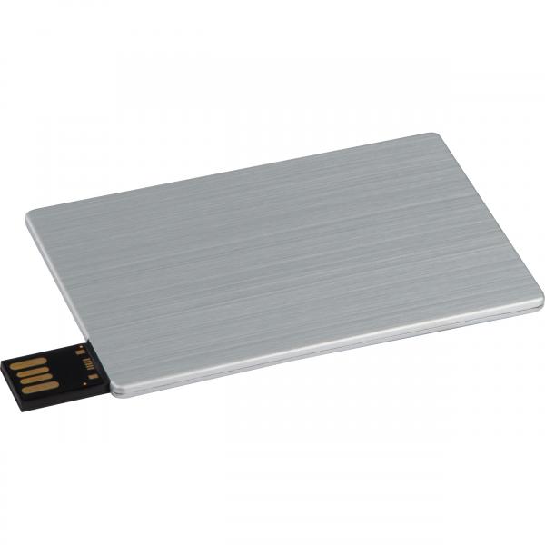 USB-Stick mit Namensgravur - USB-Karte - 8GB - aus Metall