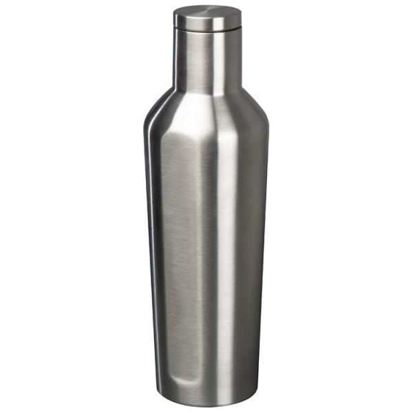 Vakuum-Trinkflasche mit Gravur / aus Edelstahl mit auslaufsicherem Verschluß