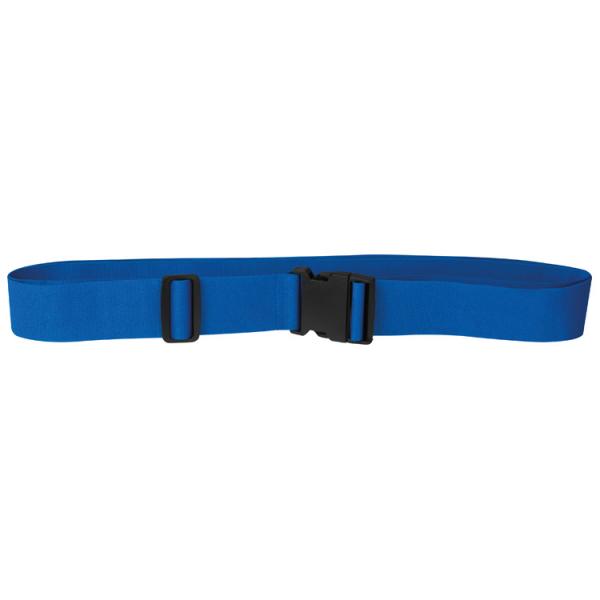 Verstellbares Kofferband / Koffergurt / aus Polyester / Farbe: blau