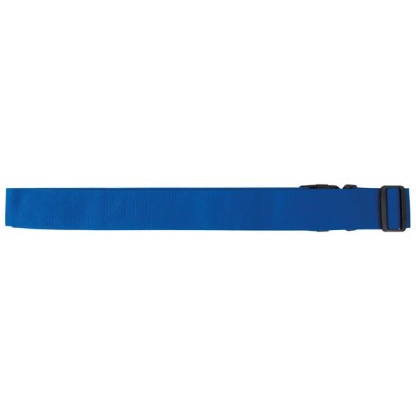 Verstellbares Kofferband / Koffergurt / aus Polyester / Farbe: blau