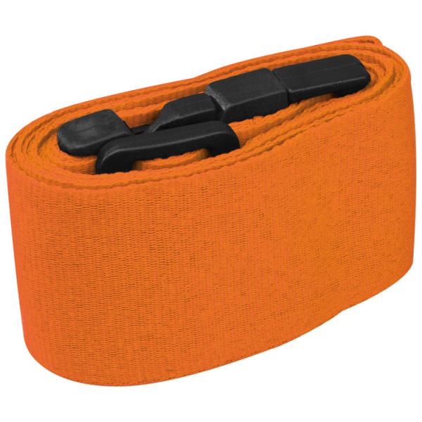 Verstellbares Kofferband / Koffergurt / aus Polyester / Farbe: orange