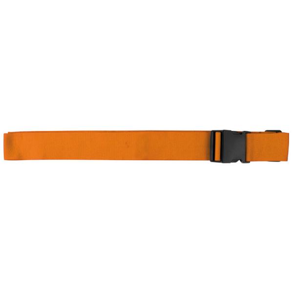 Verstellbares Kofferband / Koffergurt / aus Polyester / Farbe: orange