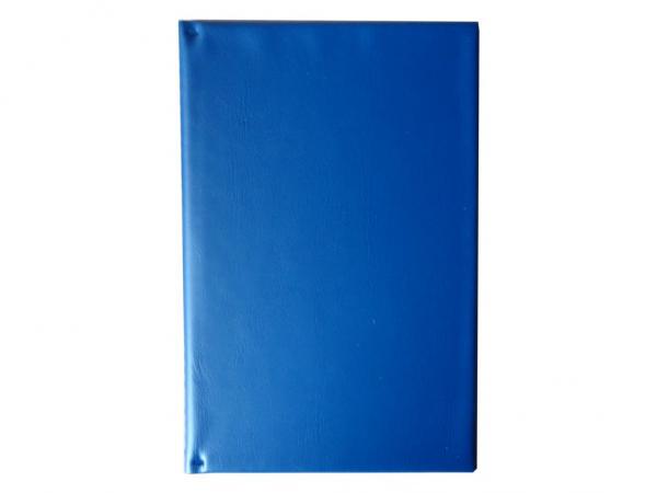 Visitenkartenbuch für 96 Visitenkarten / Farbe: blau