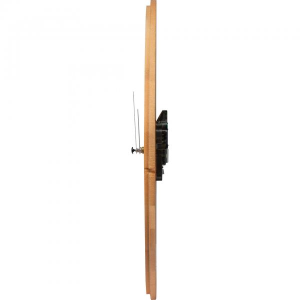 Wanduhr aus Bambus mit Gravur