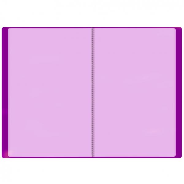 Zeugnismappe / A4 / mit 20 Hüllen / Farbe: pink