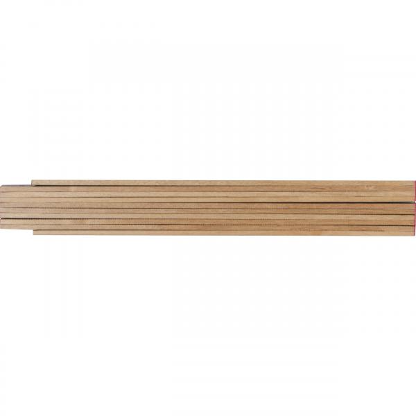 Zollstock / Gliedermaßstab / 2m / aus Holz