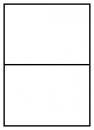 100 Etiketten 50 Blatt DIN A4 210 X 148