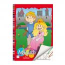 Herlitz Malbuch / 24 Seiten / "Prinzenpaar"