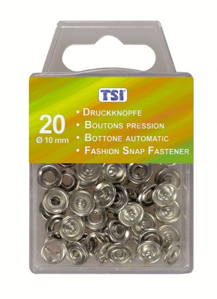 20 Druckknöpfe / Größe: 10mm
