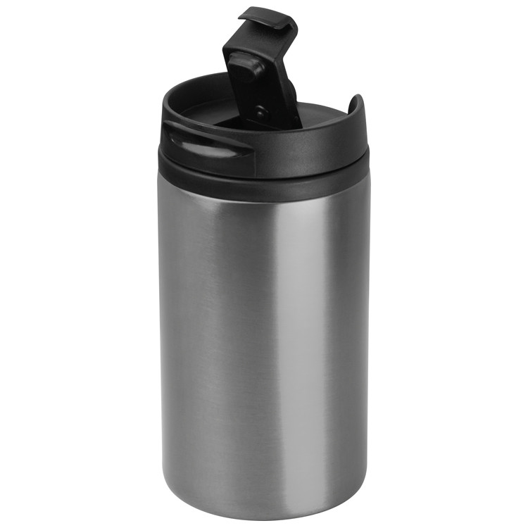 Trinkbecher / 250 ml / Farbe: silbergrau