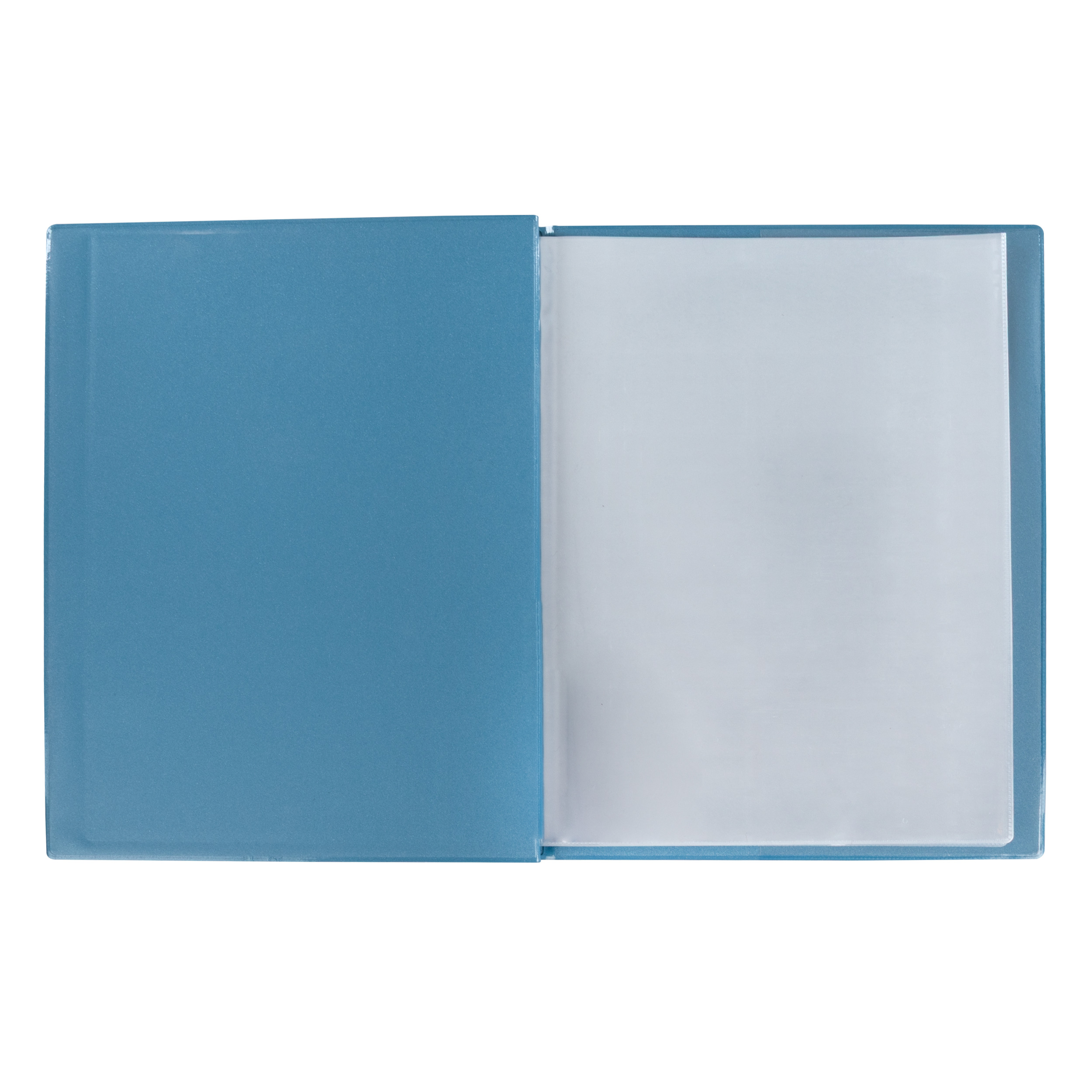 Zeugnismappe mit 12 Hüllen / Farbe: pastell blau